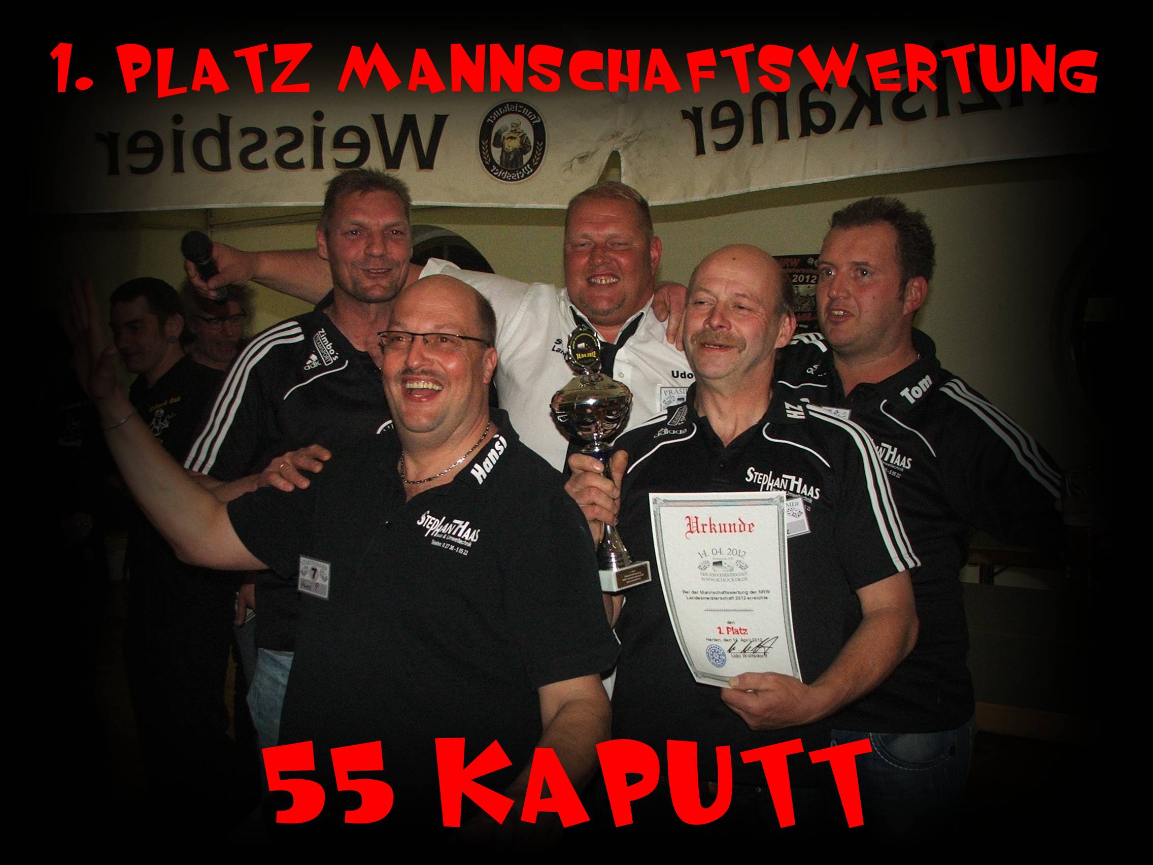 Mannschaftssieger 55Kaputt